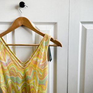 NWT Wild Fable Trippy Bodycon Dress Size Medium